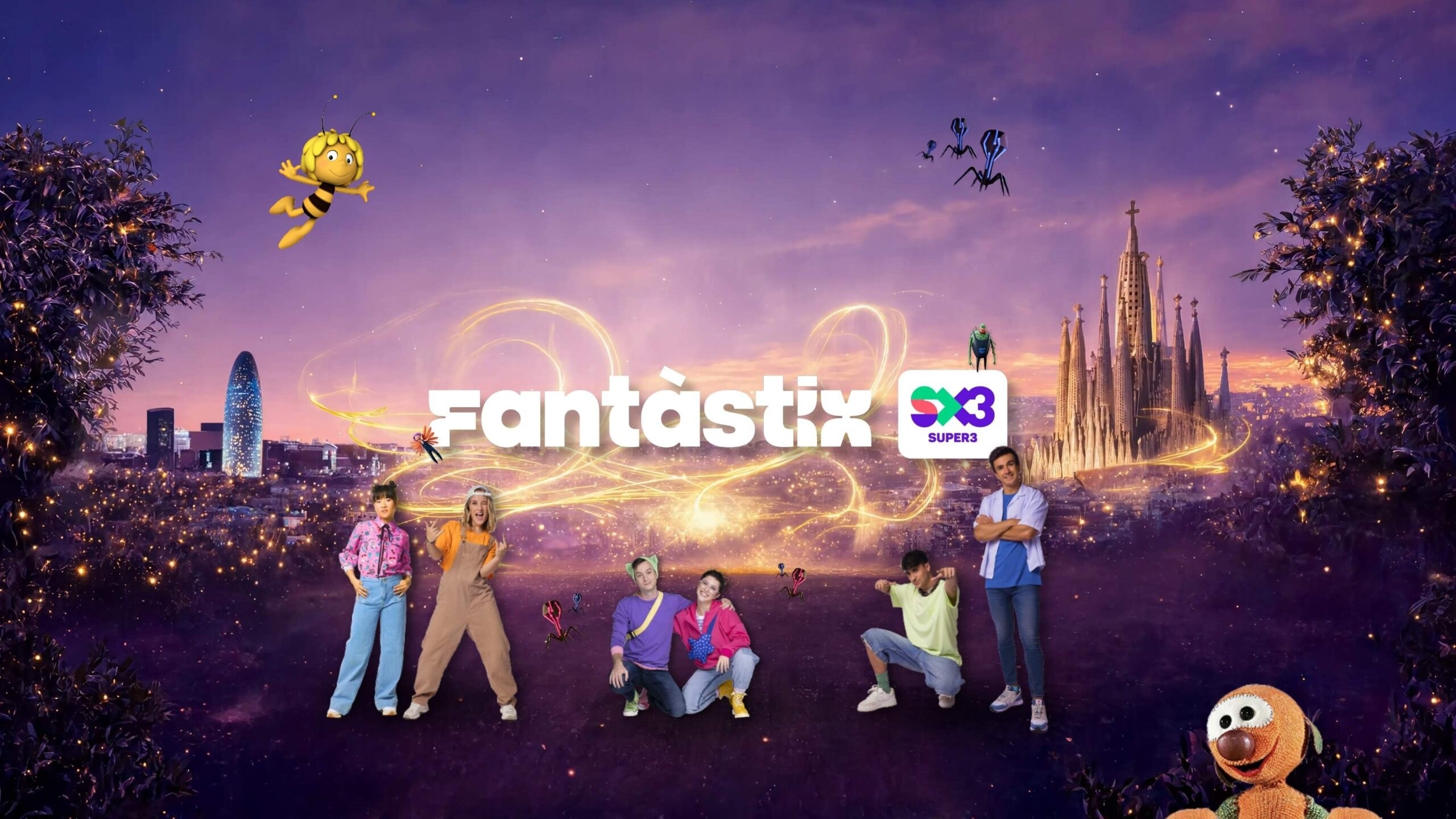 Fantàstix del Super3 — La fàbrica de la imaginació, Grup Transversal × 3Cat, 2026. Dan Aparicio: Freelance Production Coordinator · Music Supervision · Sound Design (image 1)