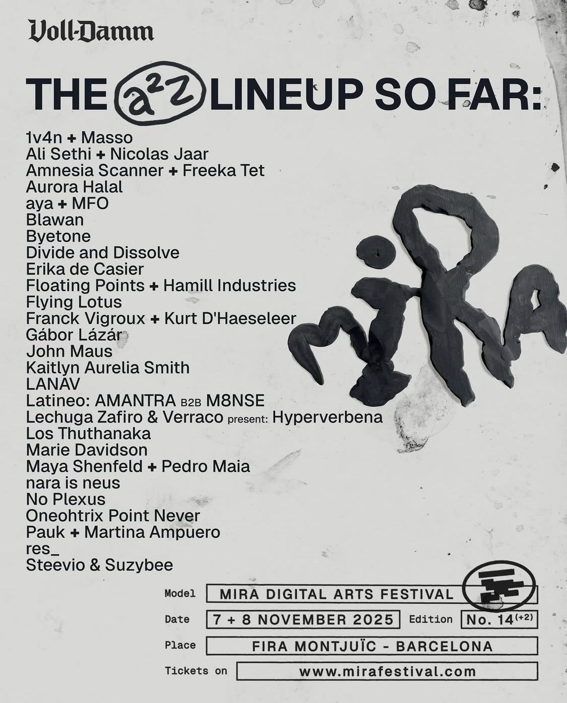 Voll-Damm × MIRA Festival 2025, 2025. Dan Aparicio: Co-Producer · WPP — Hogarth (VML) (image 2)